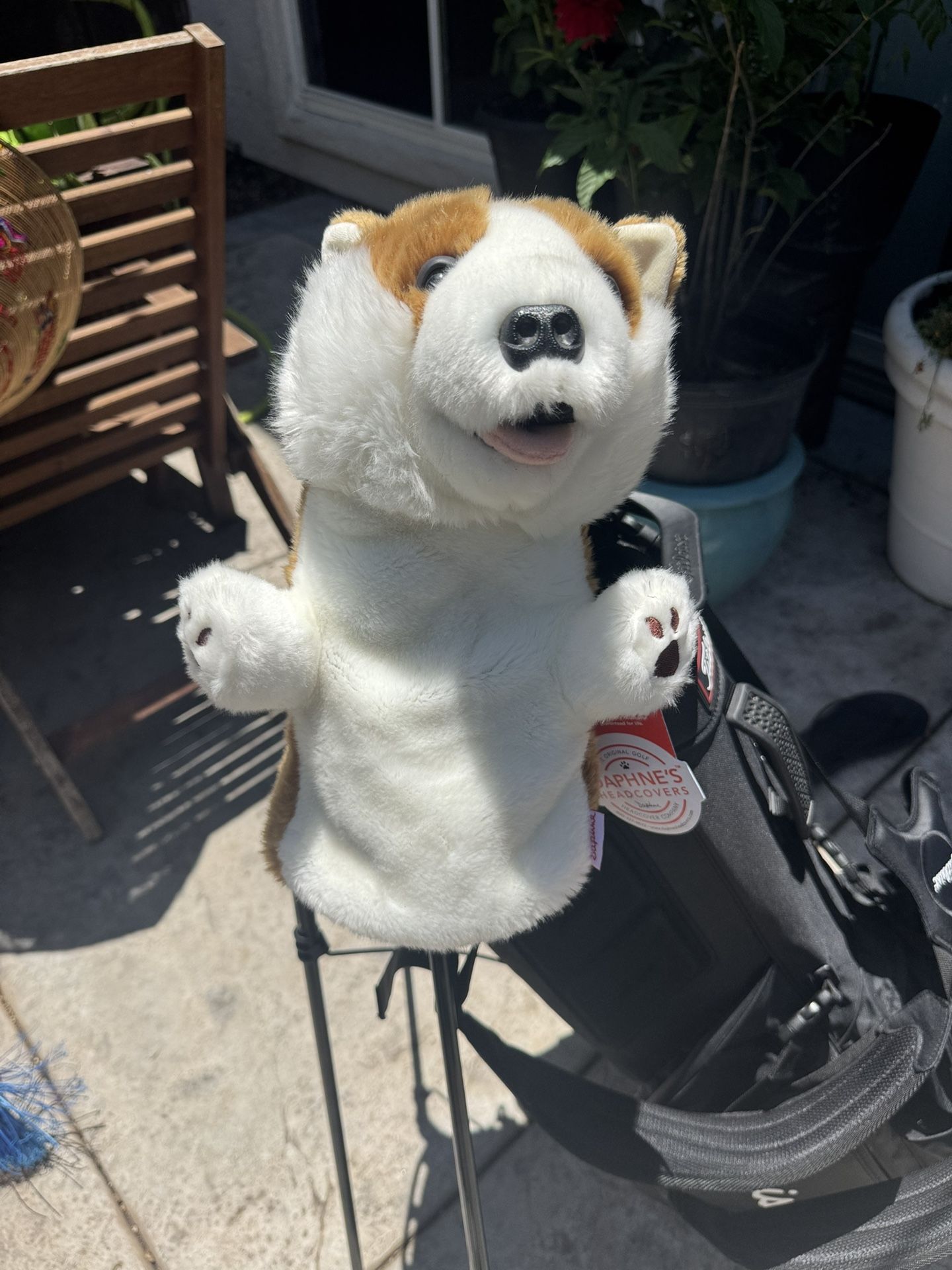 Golf Club Corgi Head Cover