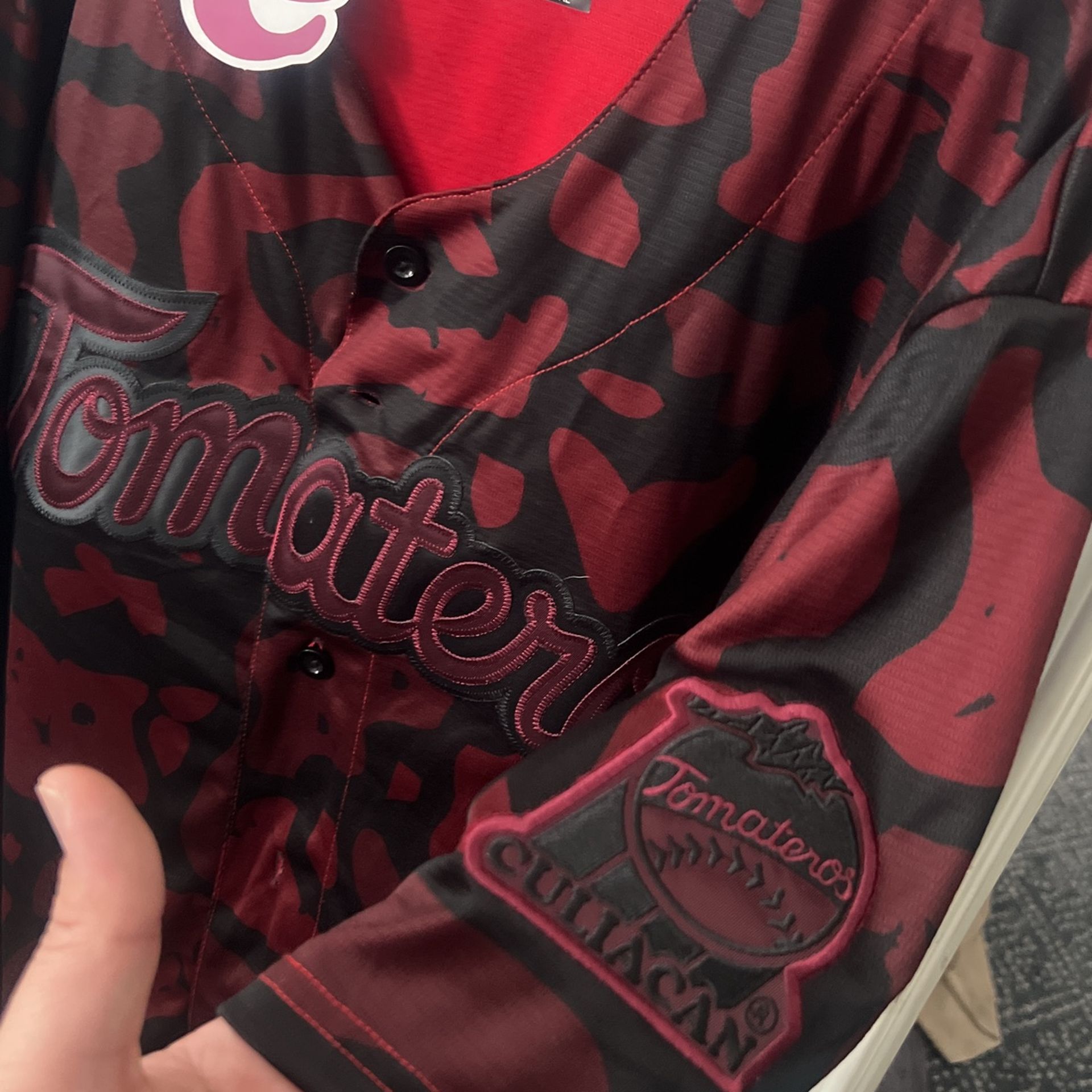 Baseball Jersey Mexico Tomateros De Culiacan