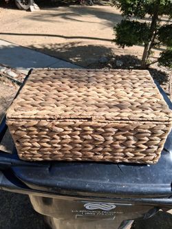 !! Wicker Box