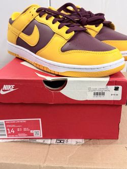 Nike Dunk Low Arizona State Size:14