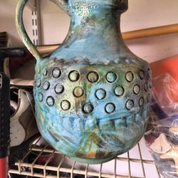 Vintage Ceramic Pitcher ITALY 