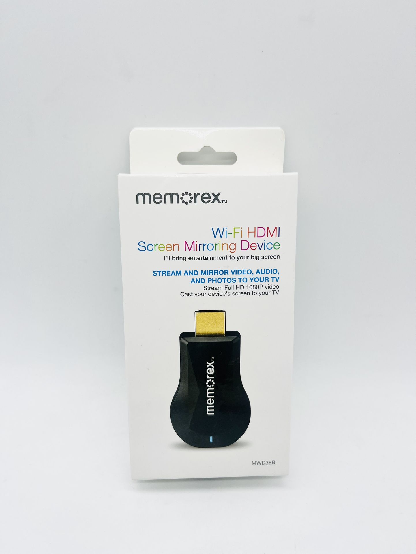 Memorex Wi-Fi HDMI Screen Mirroring Device MWD38B