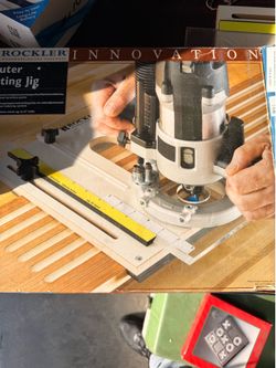 Rockler Router Fluting Jig