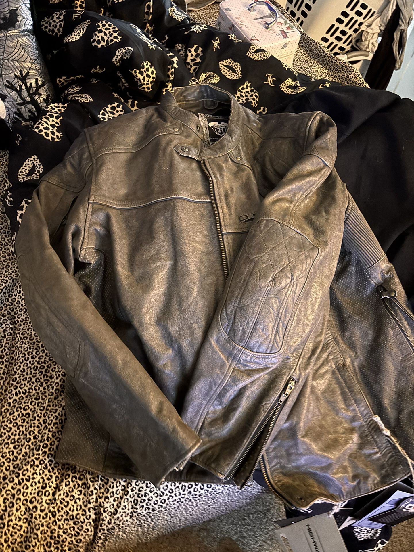 Motorcycle Biker Jacket 4xl