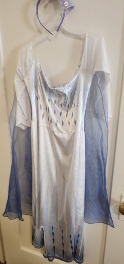 FROZEN QUEEN ELSA DRESS AND HEADBAND