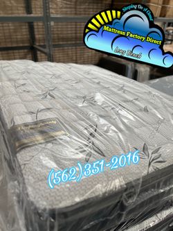 Bamboo full size mattress and box set