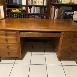 Antique partners desk