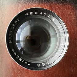 Rexatar Auto 1:2.8 f=135mm Automatic Lens Untested