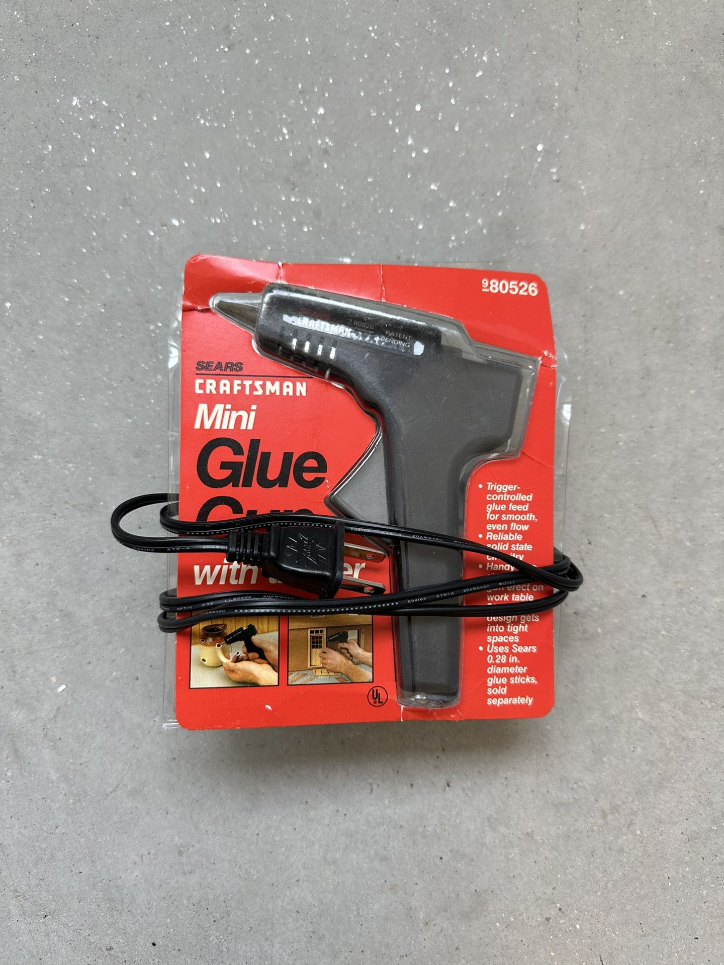 Vintage Sears Craftsman Mini Glue Gun w/ Trigger (contact info removed)