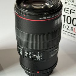 Canon EF 100mm f/2.8L Macro IS USM Lens