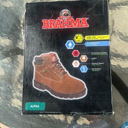 Brahma steel toe shoes for men size 13