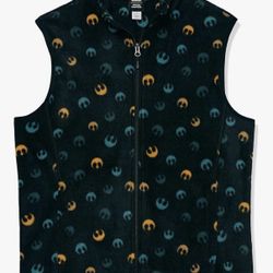 NWT- Men’s XL Amazon Essentials Star Wars fleece Vest