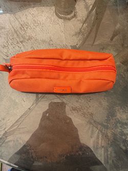 TUMI Orange Pouch, Excellent Condition