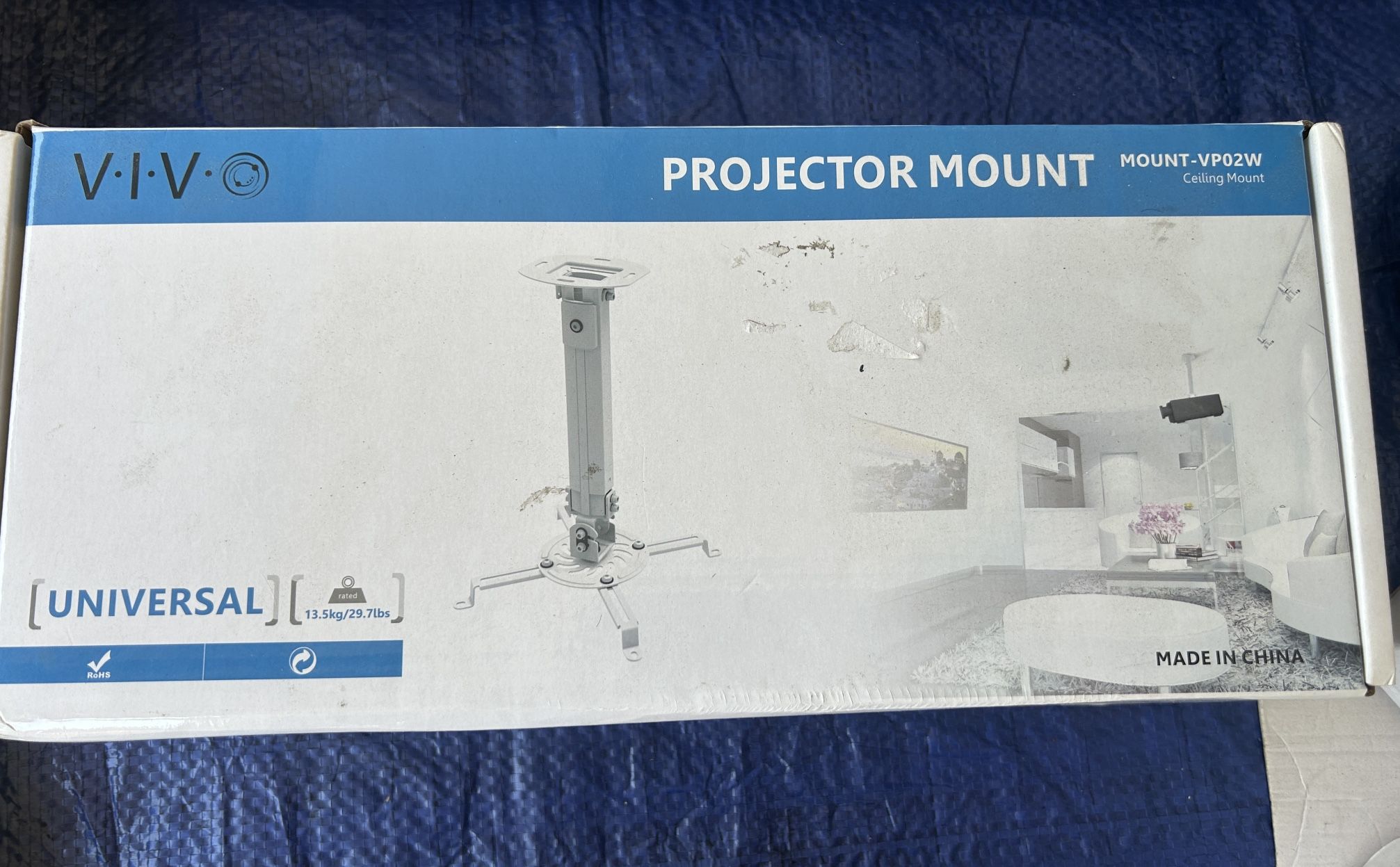 VIVO VP02W Extending Projector Ceiling Mount
