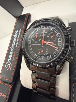 Omega × Swatch MoonSwatch MOD MISSION ON EARTH-LAVA all Stainless Steel black