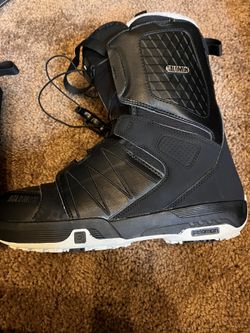 Salomon Black Faction Snowboard Boots Size 8