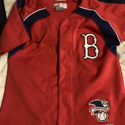 Kids Boston Red Sox Baseball Jersey Size Small 