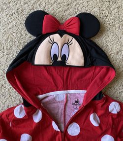 WOMEN’S MINNIE MOUSE ONE-PIECE ADULT PAJAMAS (Size small) West Lancaster 