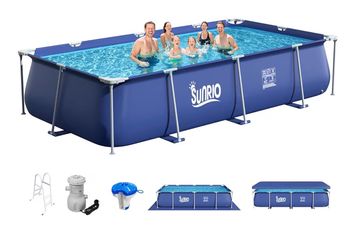 Sunrio Rectangular Above Ground Swimming Pool