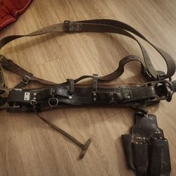 Vintage V.M. Bashlin Lineman Body Belt – Model 60FH (D22)