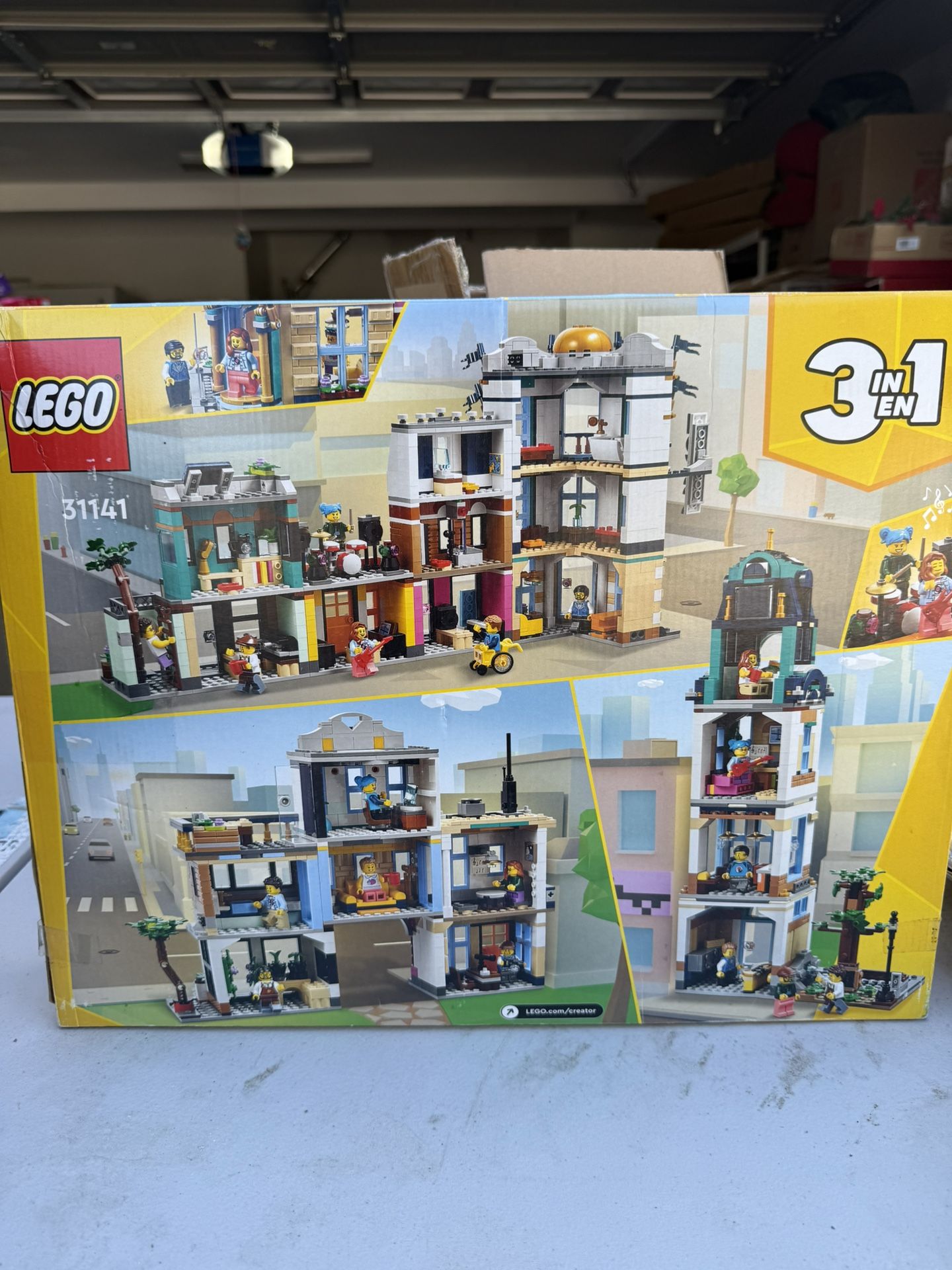 LEGO Creator Main Street 31141 Building Toy Set, in Features a