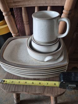 9 pcs. REGO Salad plates and sauces plate