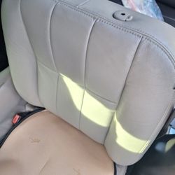 2003-2011 Grand Marquis / Crown Victoria OEM Front Upper Seat Covers Stone