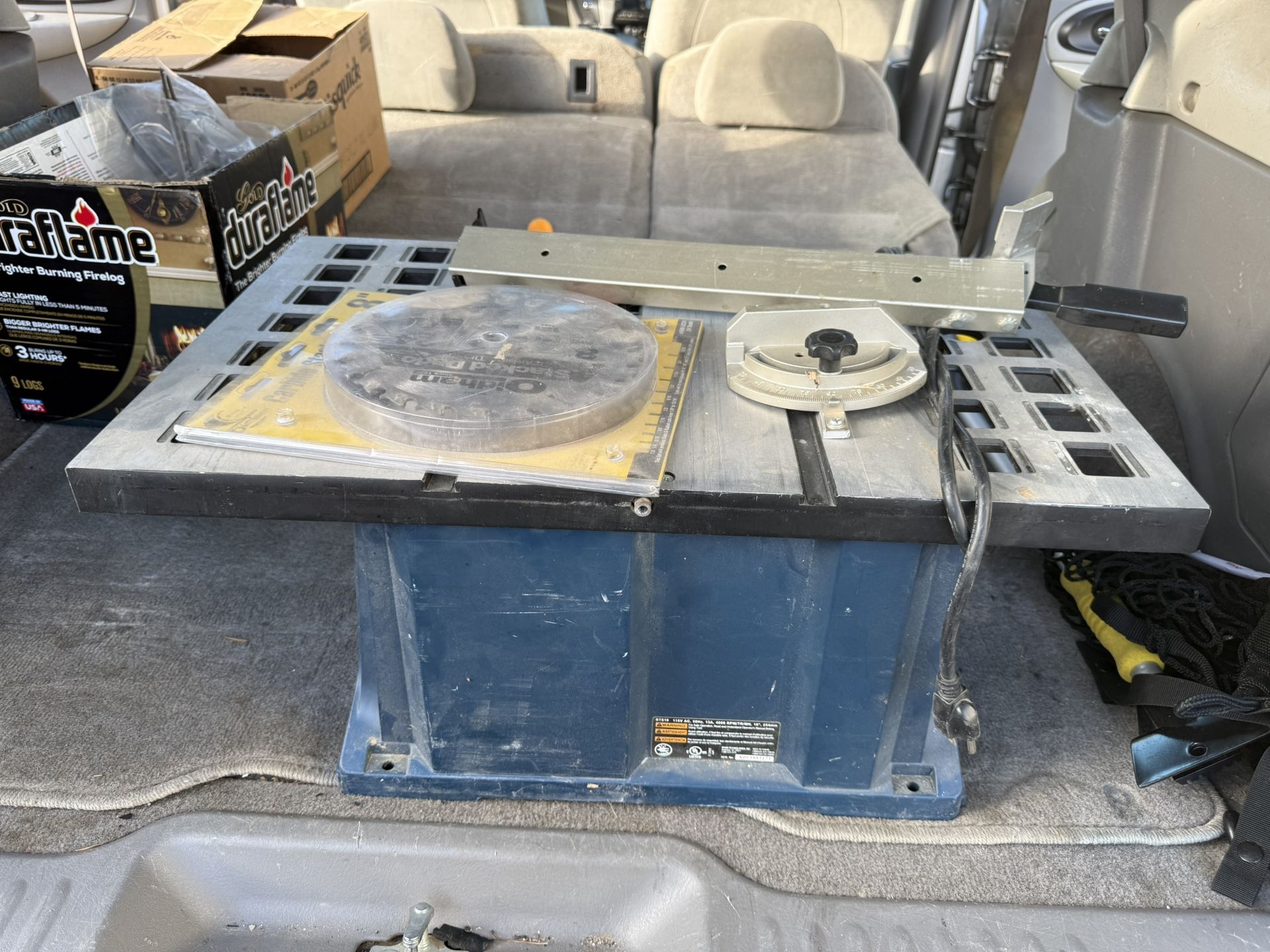 10” Ryobi Table Saw BTS10 with extra Blades