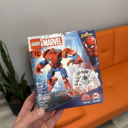 LEGO Marvel Spider-Man Mech vs. Anti-Venom Building Toy Set 76308