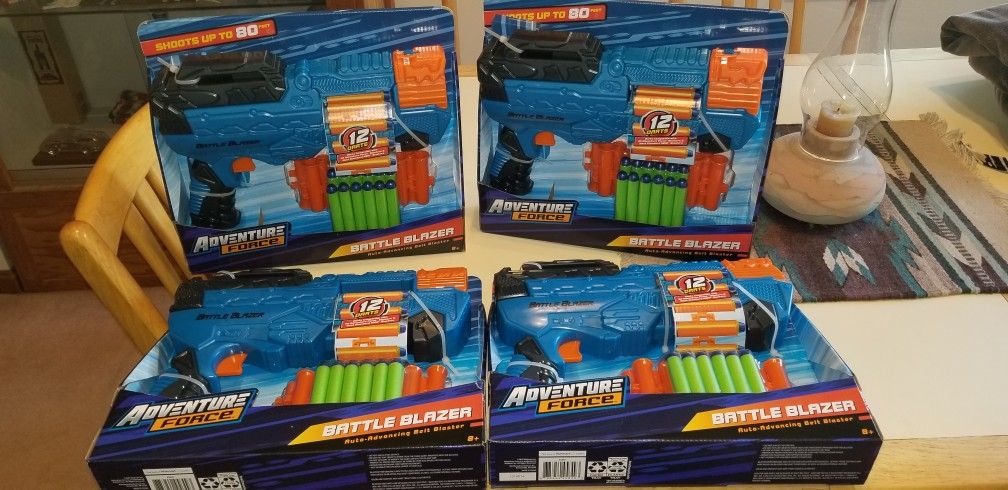 4 NEW ADVENTURE FORCE BATTLE BLAZERS. 15.00 EACH OR BUY ALL FOR 50.00. PICK UP MIDDLEBORO ONLY FINAL SALE