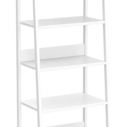 5-tier open shelf, white. 