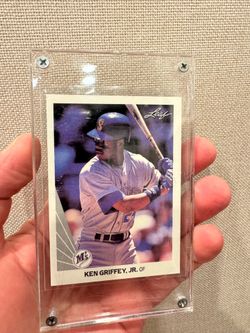 Baseball cards - Griffey Rookie, Frank Thomas, and more.