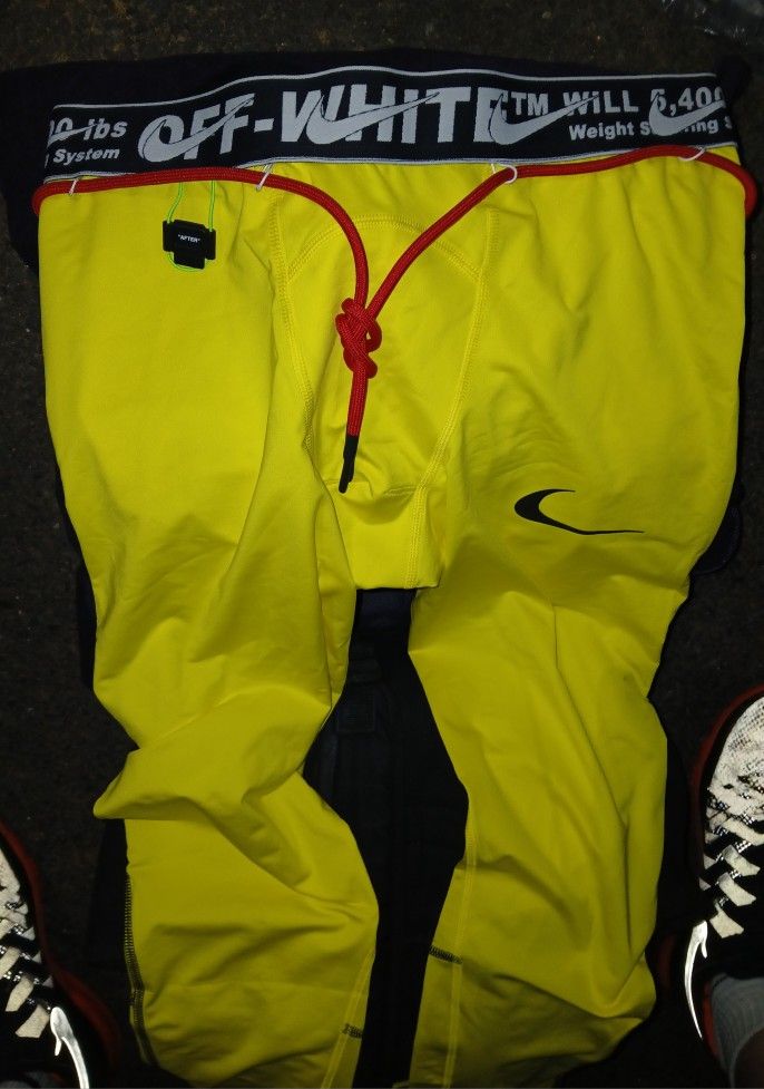 Nike Off-white Leggings Size L