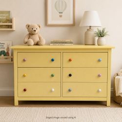 Solid wood child dresser