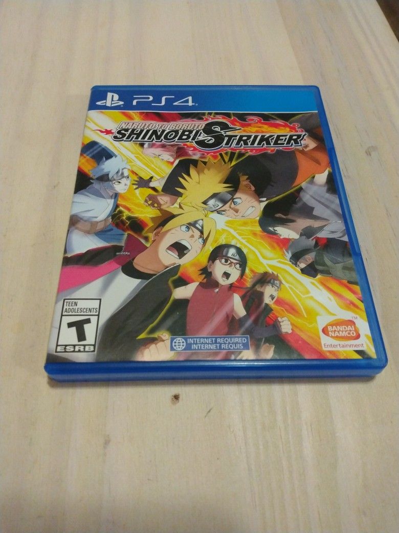 Naruto To Baruto Shinobi Strikers PS4 