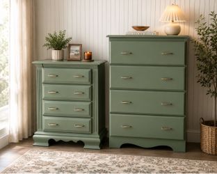 Sage Green Matching Dresser Set | FREE Delivery Available