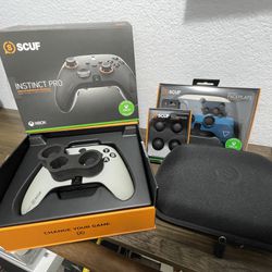 SCUF INSTINCT PRO, AND EXTRAS!
