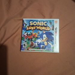 3ds Sonic  Lost World  Case Only
