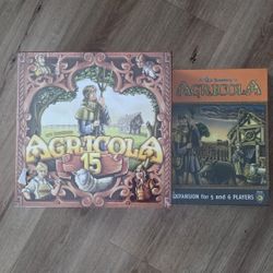 Agricola 15th Anniversary Edition + 5th & 6th Player Expansion