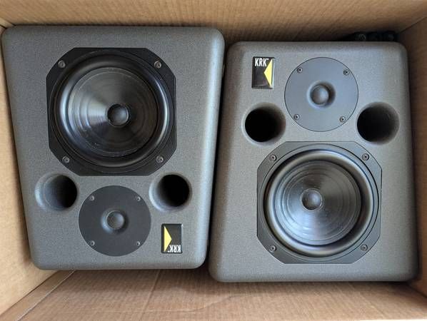 Original KRK K-Rok studio monitor speakers (Excellent condition) - $160 (Downtown) NON-NEGOTIABLE. Hagglers will be ignored