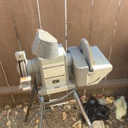 Grinder sander, freestanding with light