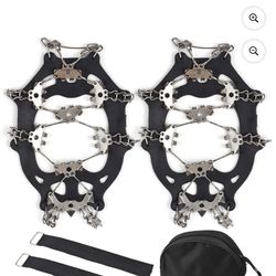 Lixada 32 Spikes Ice Grips for Shoe/Boot (two Set) $10 Each