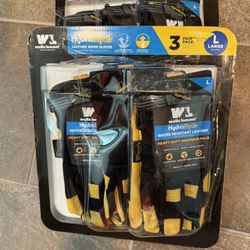 Leather Work Gloves