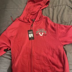 True religion hoodie the original price was 124