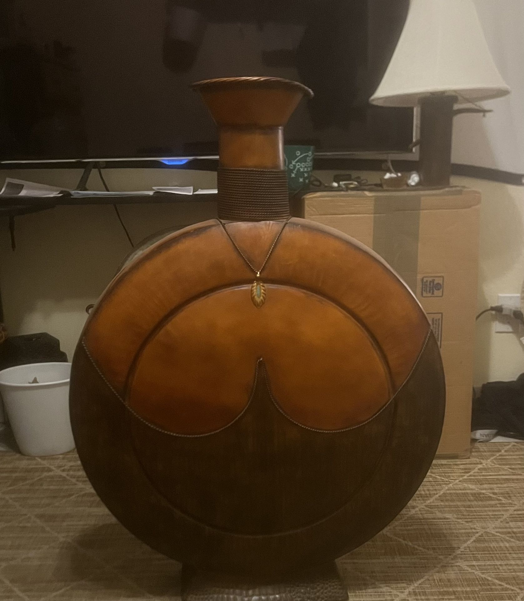 Metal Flower Vase