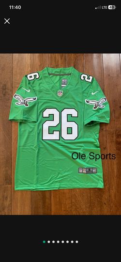 Eagles Jersey Barkley Kelly Green