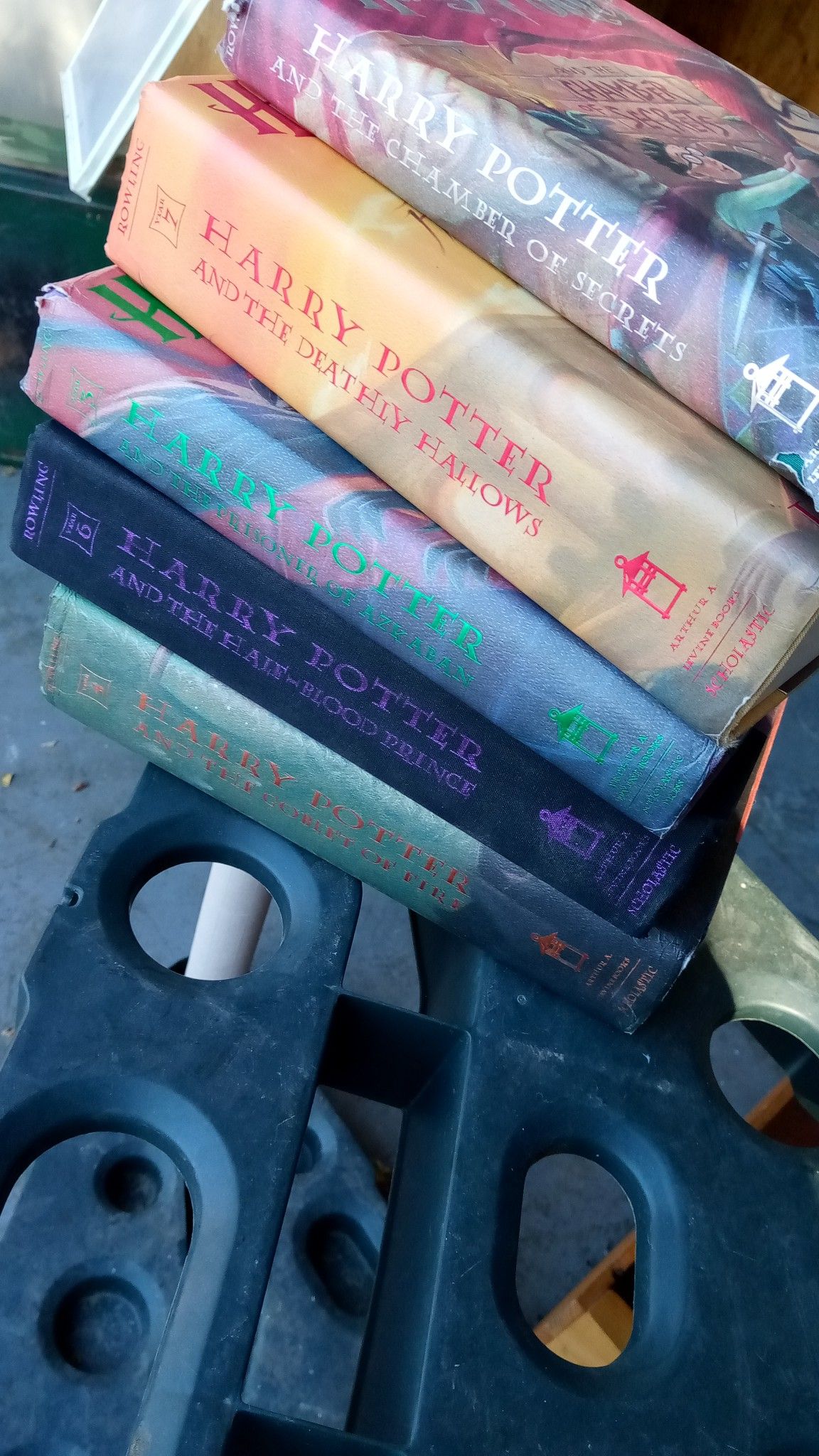 Five Harry Potter Books. All In Perfect Condition. All For $3