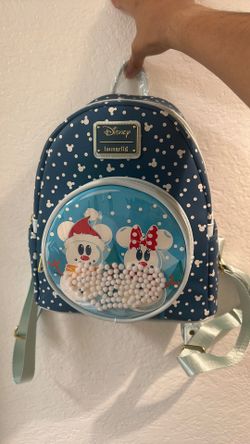 Loungefly - Mickey & Minnie Snowman Snowglobe