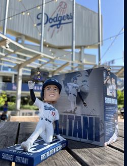 2025 Shohei Ohtani 50/50 Bobblehead Los Angeles Dodgers Sliding 5/15/25