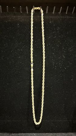 Gold Rope Chain 10k